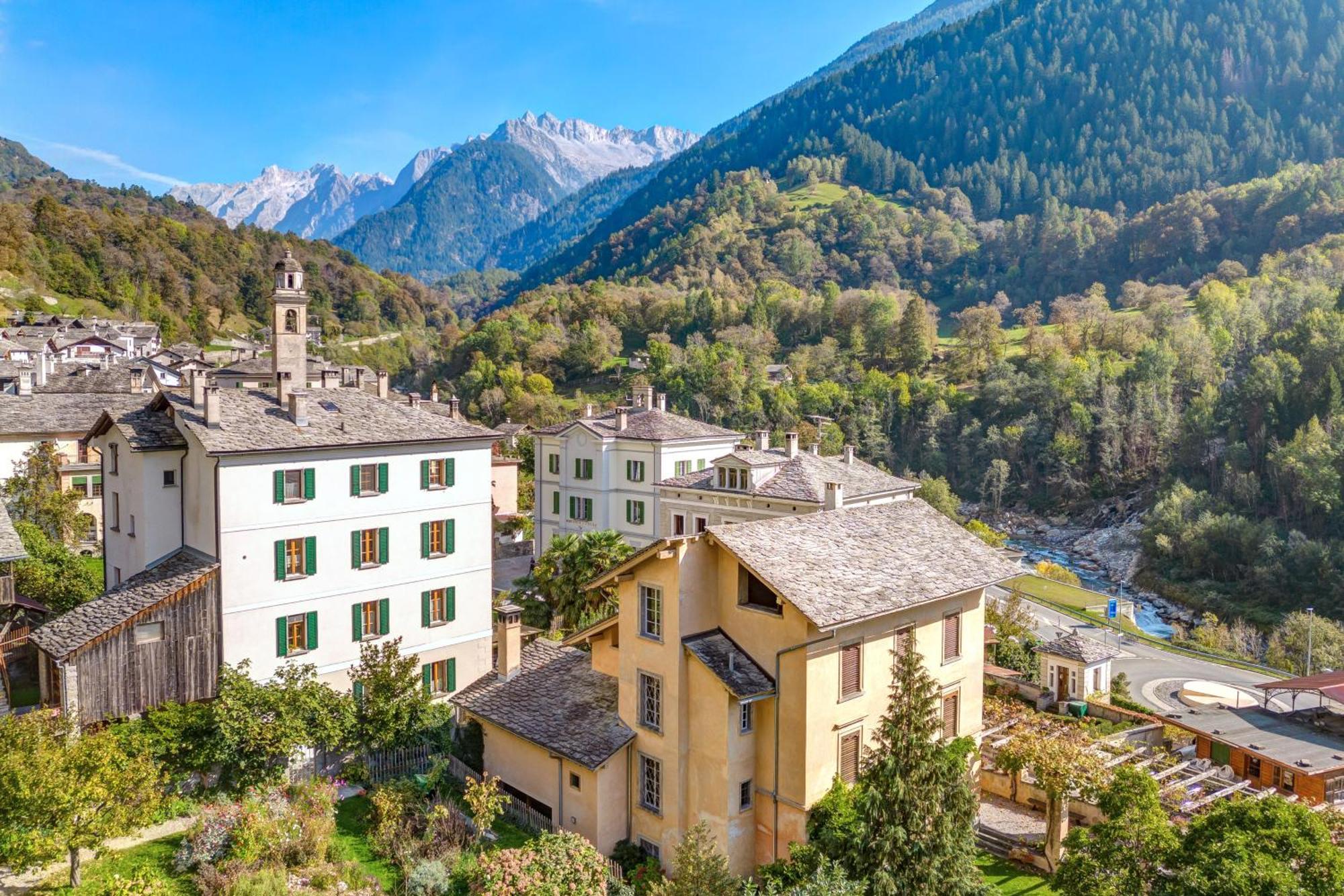 Casa Pool Tra St Moritz E Il Lago Di Como Castasegna 외부 사진